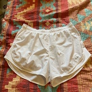 White Nike Shorts